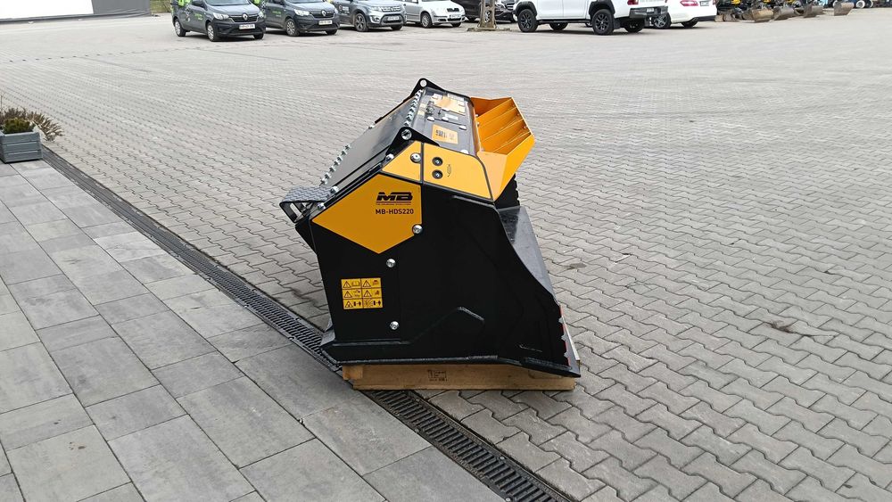 Sortator cu discuri MB Crusher MB-HDS220 pentru incarcatoare