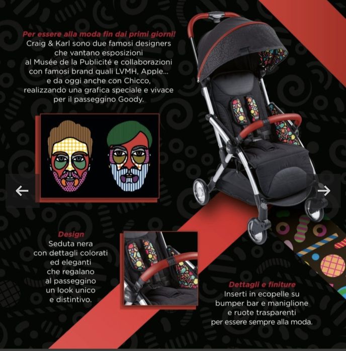 Vand carut bebe Chicco special edition Craig&Karl