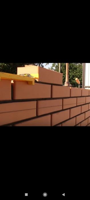 Кладка кирпича (балконы и лоджии)