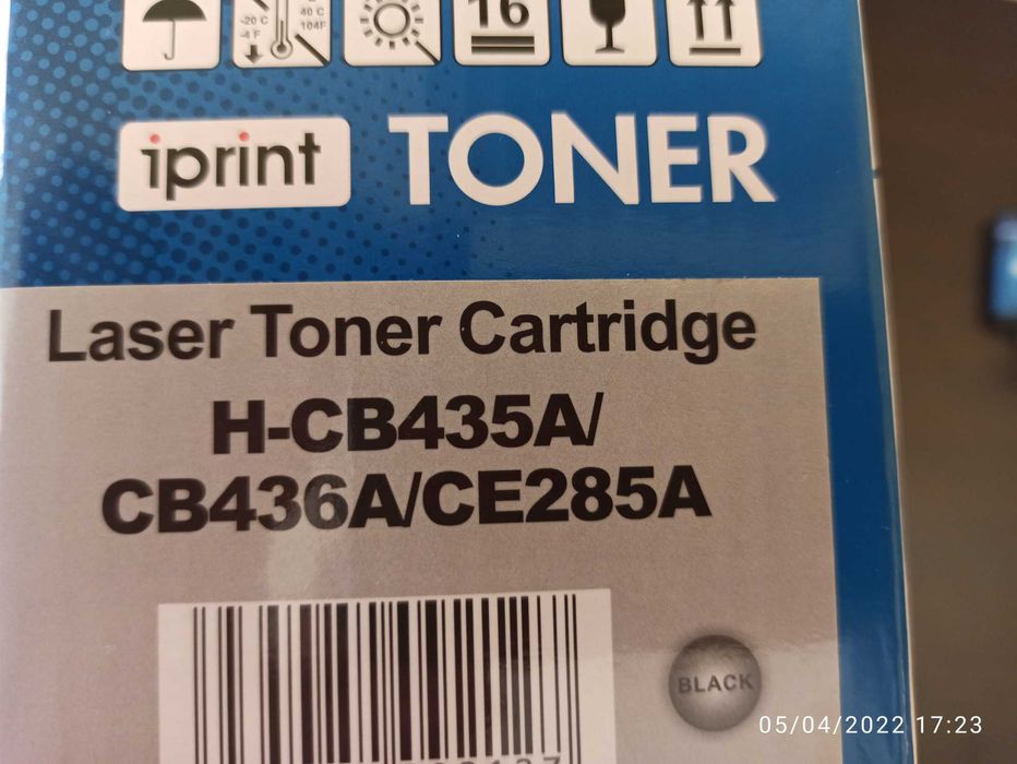 Продавам нови тонери за принтер H-CB435A/CB436A/CE285A.