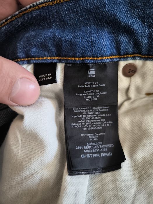 Мъжки дънки G-Star Raw Regular Tapered номер 31