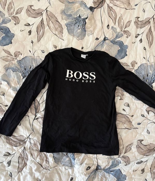 Блуза с дълъг ръкав Boss