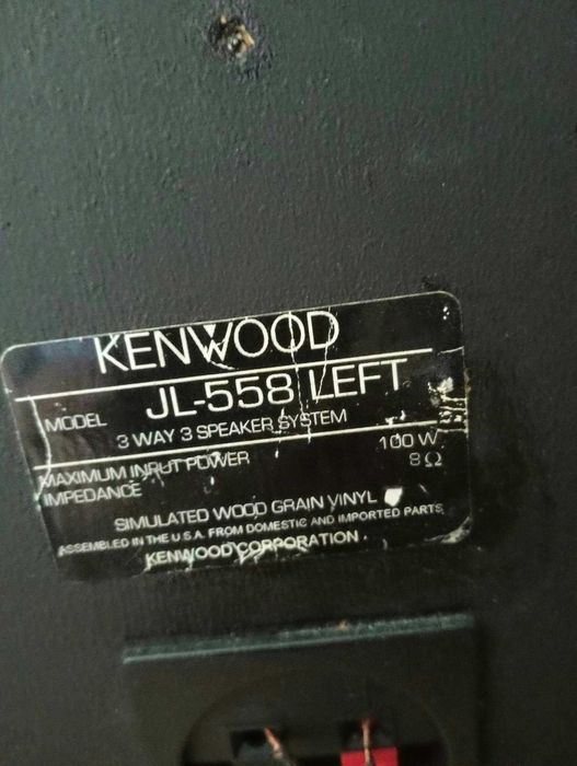 Vand boxe Kenwood  JL 558