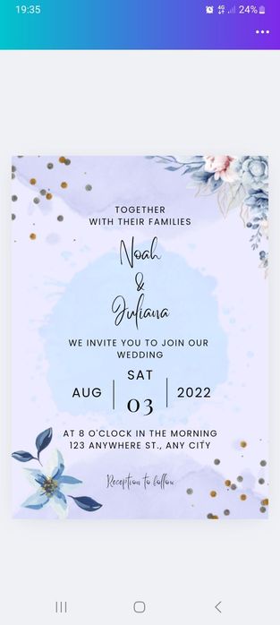 Taklifnoma va tabriknoma