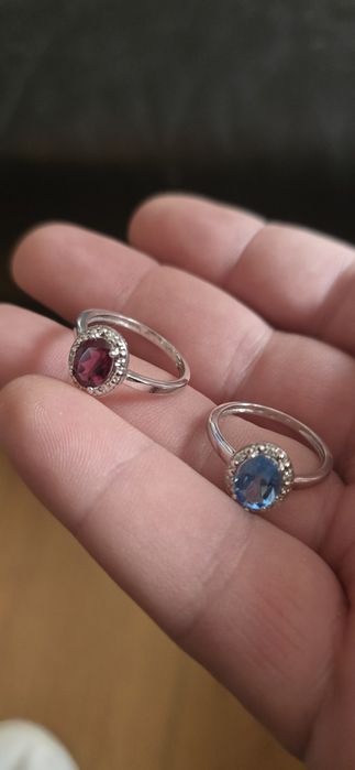 Inele aur 14 k diamante