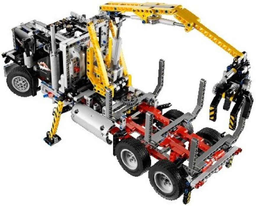 LEGO 9397 Technic Logging Truck , Lego Technic , Lego Камион за дърва