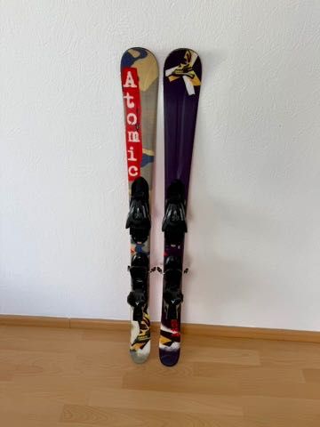 Schiuri Junior Twin-Tip / Freestyle Atomic Punx Jr 115cm + Legături Atomic Evox