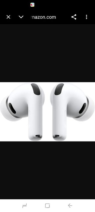 Безжични слушалки Apple AirPods Pro 3, активно шумопотискане, превод на живо, измерване