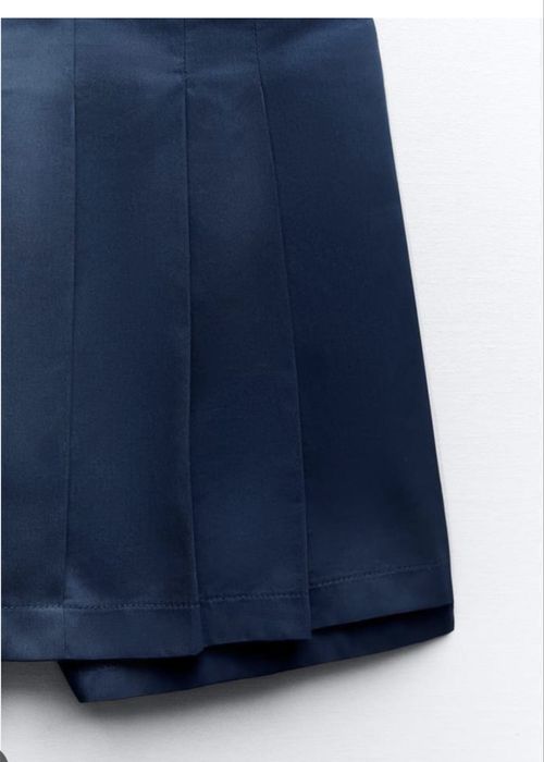 Fusta pantalon, bleumarin, noua. Zara, S