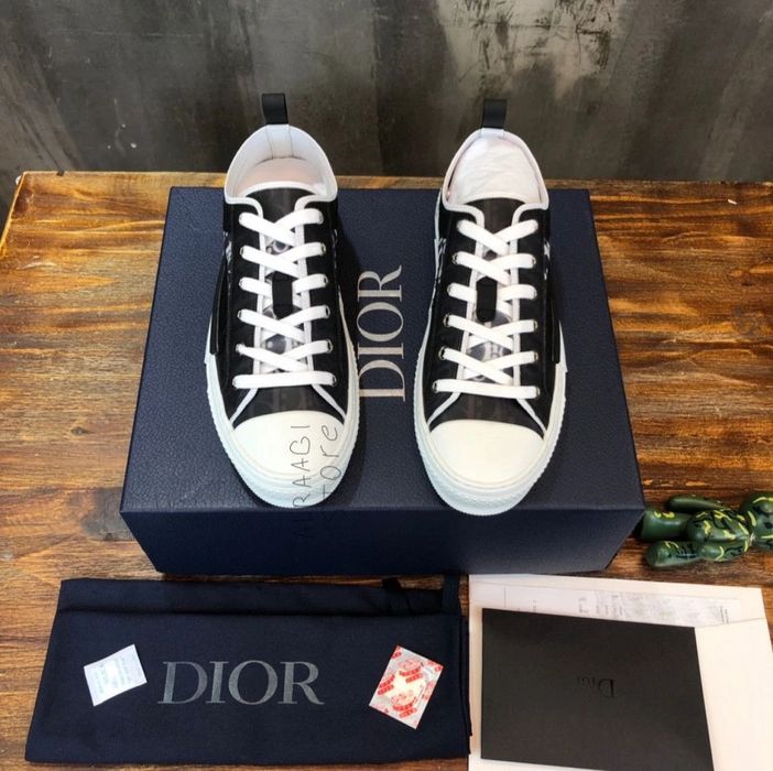 CD B23 High Top Oblique White/Black