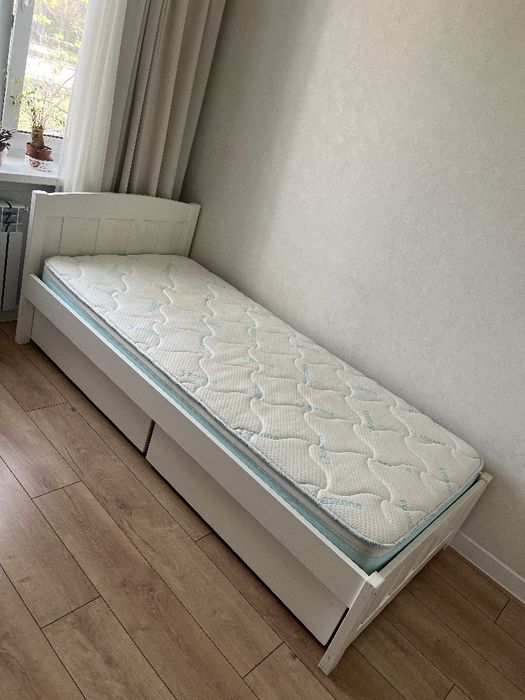 Кровать 90×200 с матрасом Askona