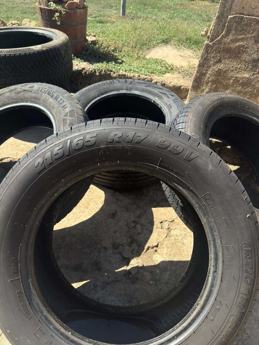 4 летни гуми 215/65 R17 – Continental и Tigar– 50 € за чифт