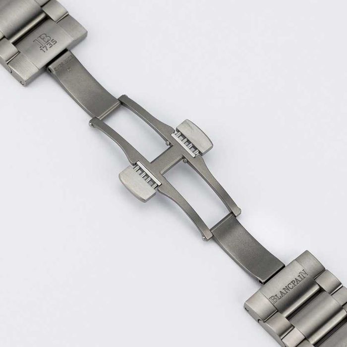 Blancpain Fifty Fathoms Titanium Blue dial 5015 12B40 98B