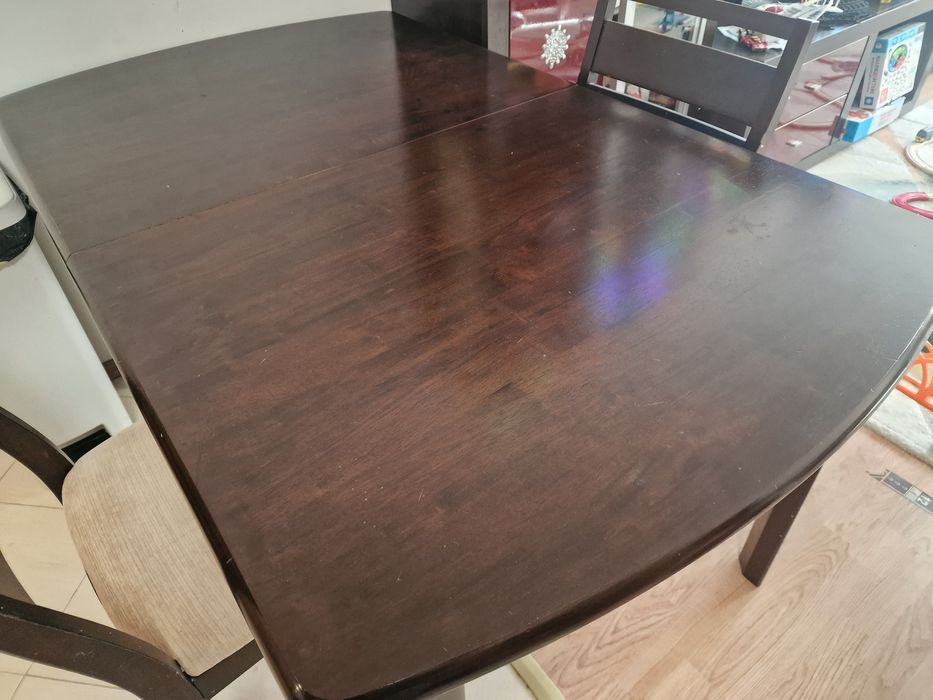 Холна маса с функция за разтягане 147×90×75см