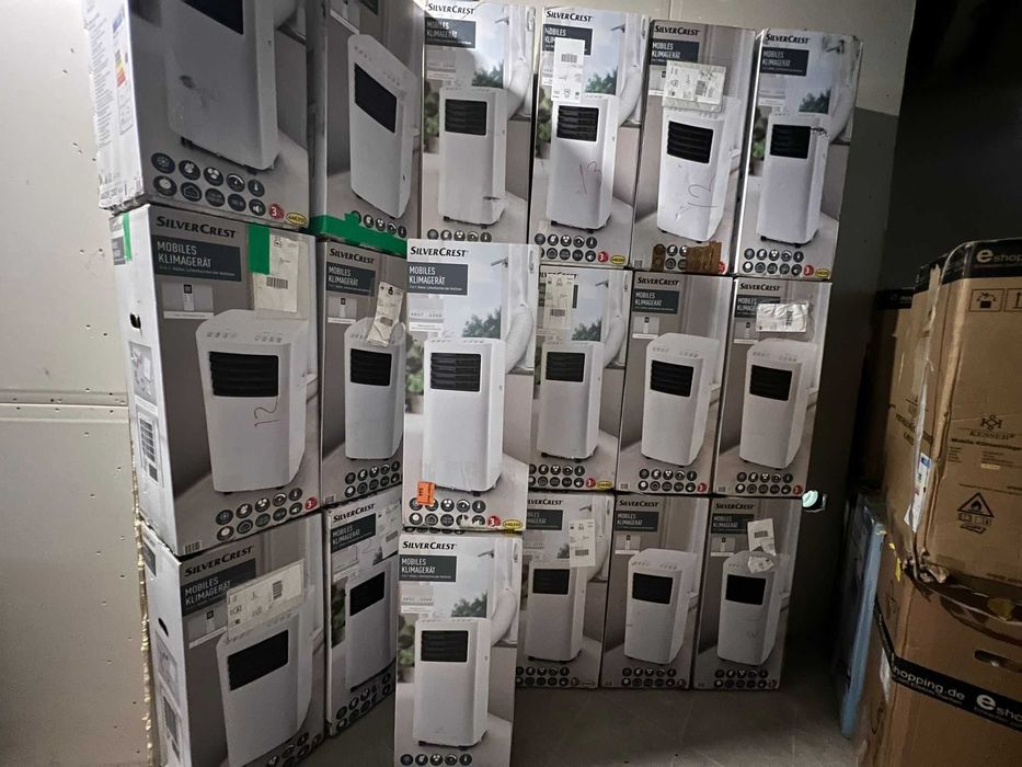 Мобилен Климатик с Компресор 7000BTU 7-ца с Фреон Чисто Нови