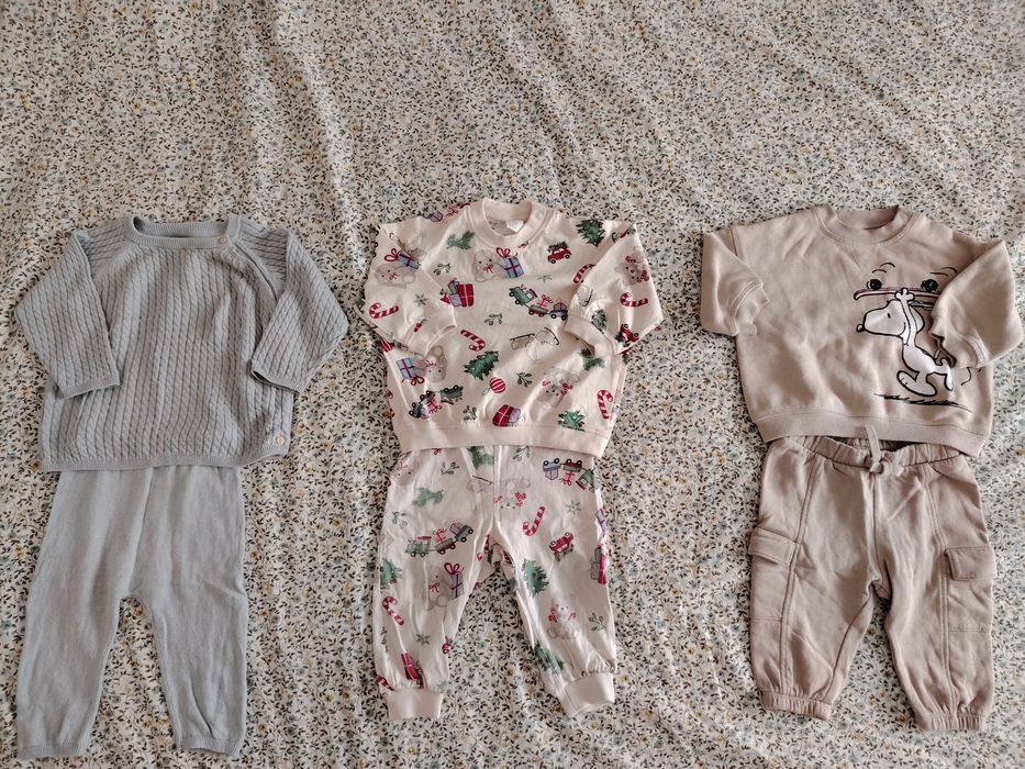 Lot 3 seturi hainute H&M pt bebelus, marime 68