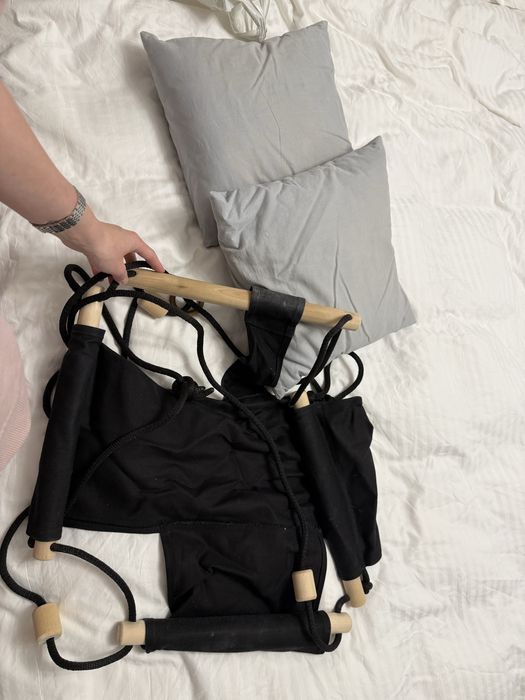 Leagan bebe bubuland negru si gri