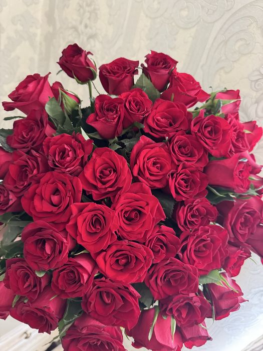 51роза 50см Свежые Розы ддддддддддддддд
