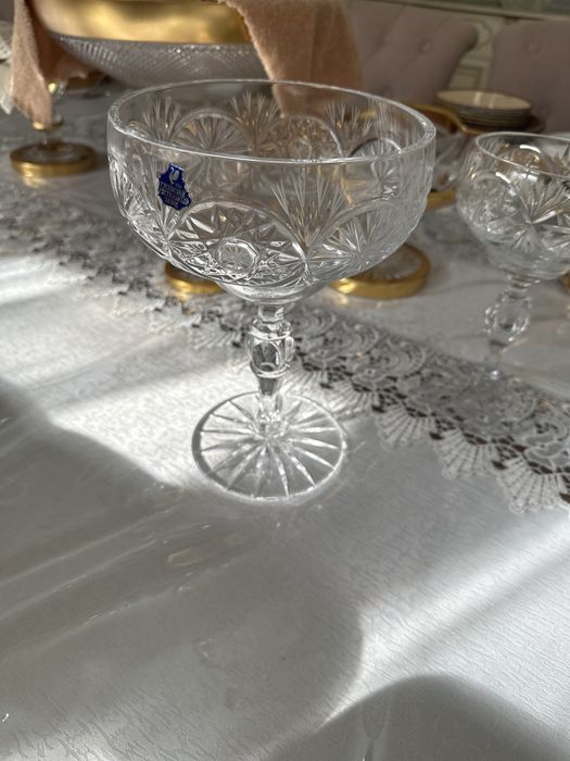 Большая конфетница хрусталь