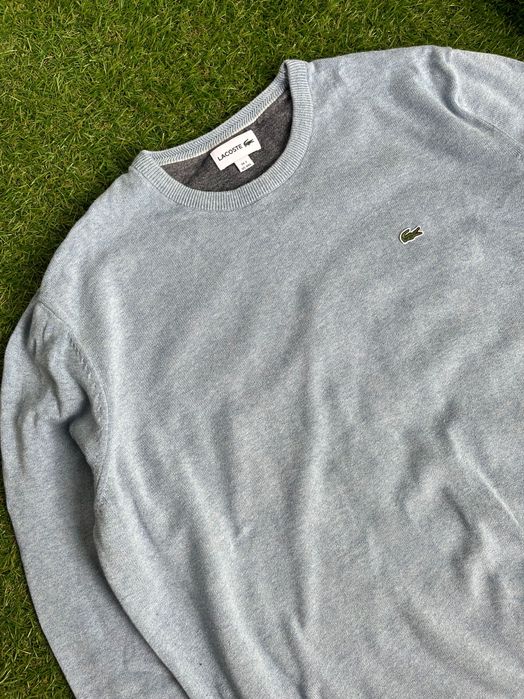 Мъжка блузка с дълъг ръкав / пуловер : LACOSTE XXL
