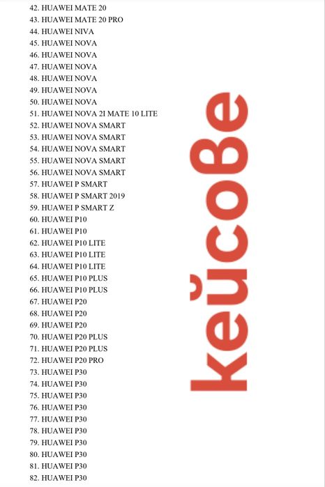 Кейсове 480 броя за телефони промоция