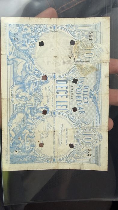 10 lei 1877 ipotecar