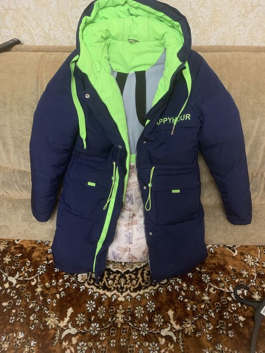 Зимний детский пуховик