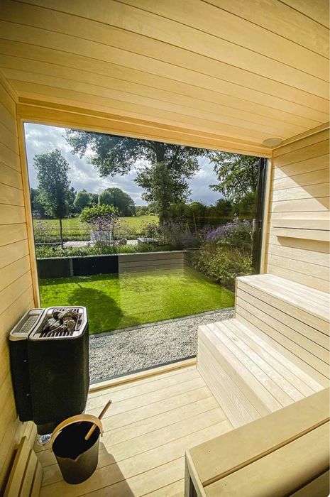 Sauna Cube Exterior