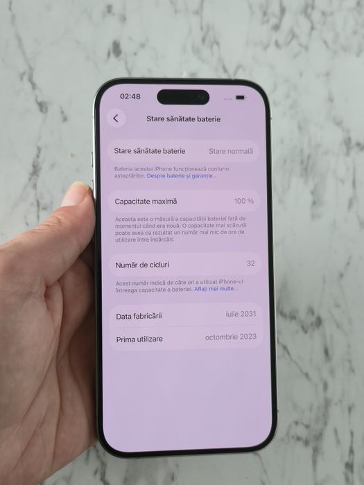 Vand/Schimb iPhone 15 Pro 256gb