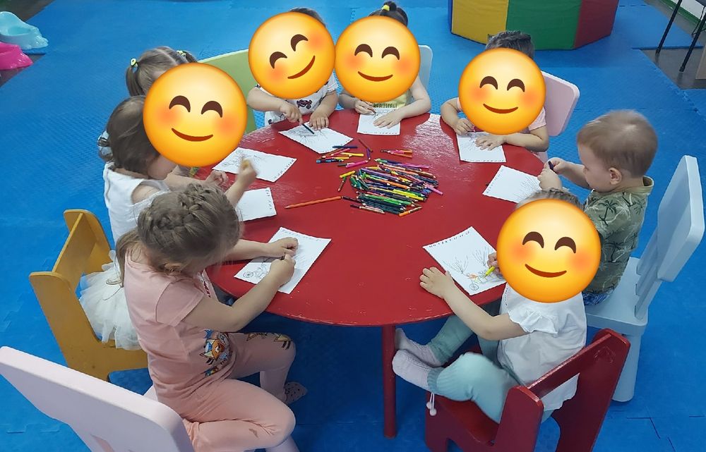 Детский стол, 4 шт