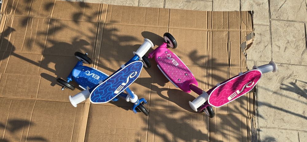 Tricicleta albastra copii copil