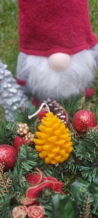 Восъчни Коледни свещички