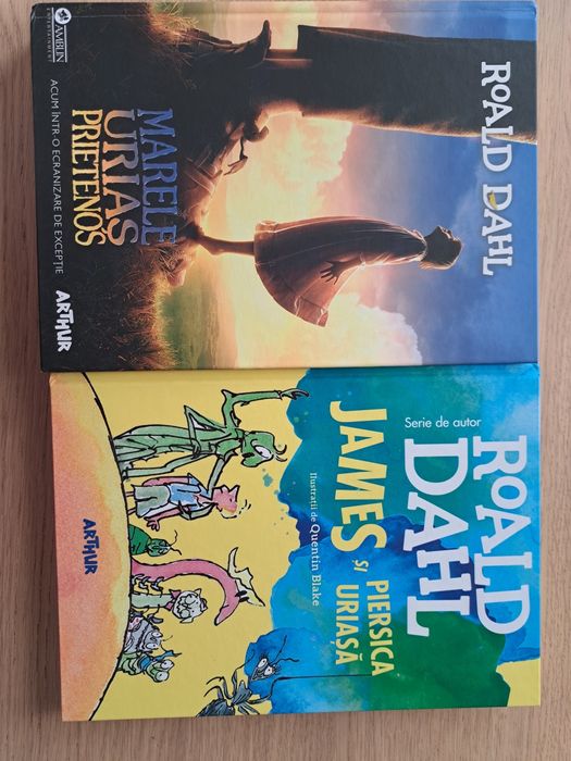 2 cărți Roald Dahl editura Arthur