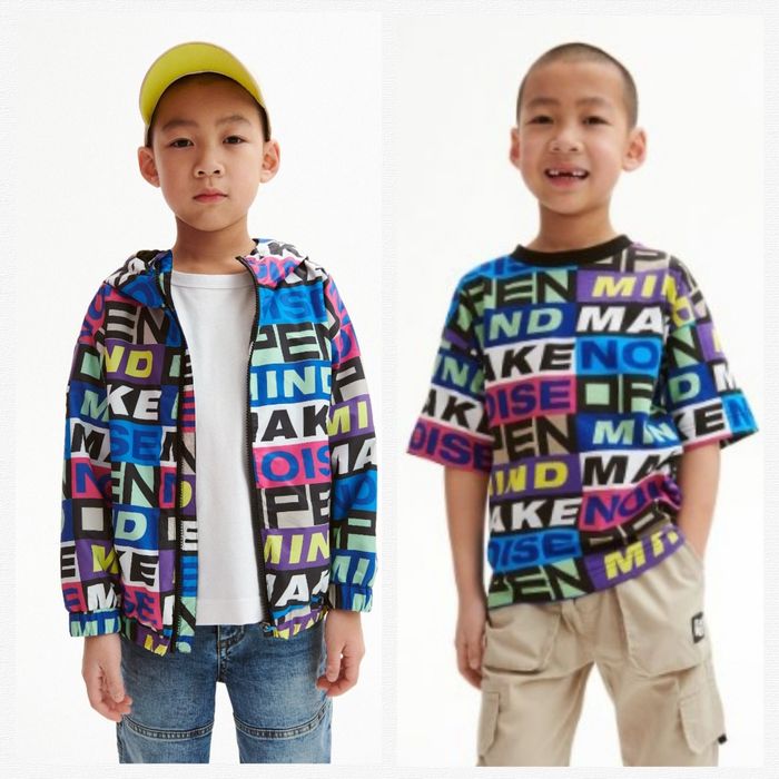 Reserved комплект многоцветно яке и тениска р-р 152- 158 см.