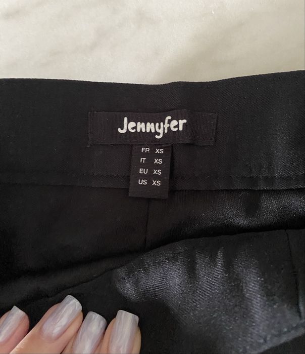 Черна пола Jennyfer Y2K / мини пола / XS