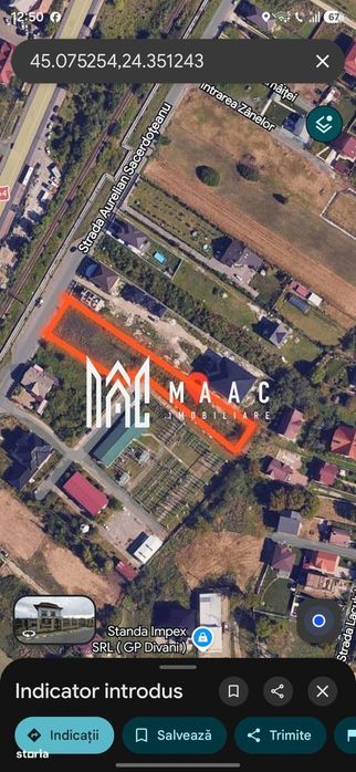 Teren intravilan 2032 mp | Troianu, Râmnicu Vâlcea | 14,71 ml