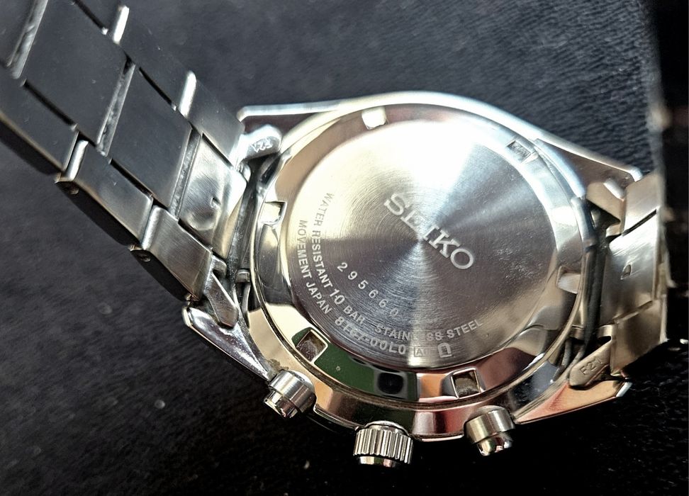 SEIКО SSВ379P1 42mm оригинален мъжки часовник  хронограф