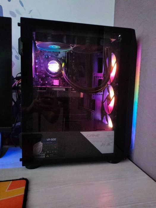 Игровой компьютер + Монитор I3 10105F | GTX1650 | 16GB | 1.6TB