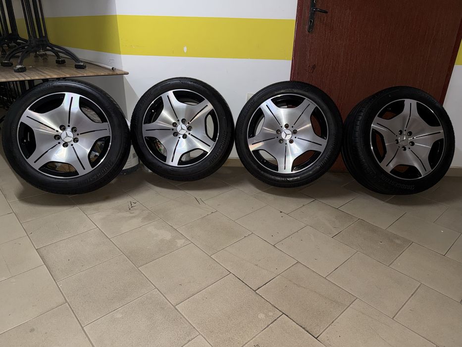 Оригинални джанти МАЙБАХ Мерцедес / Mercedes с летни гуми като НОВИ
