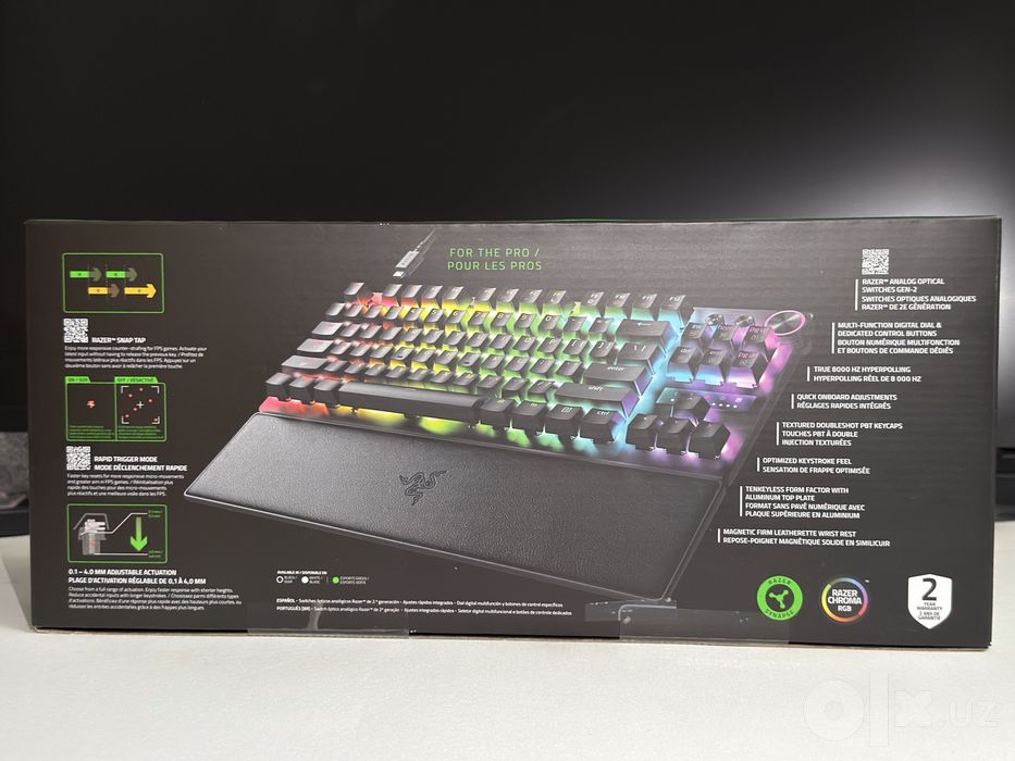 Razer Huntsman V3 Pro. 8000hz