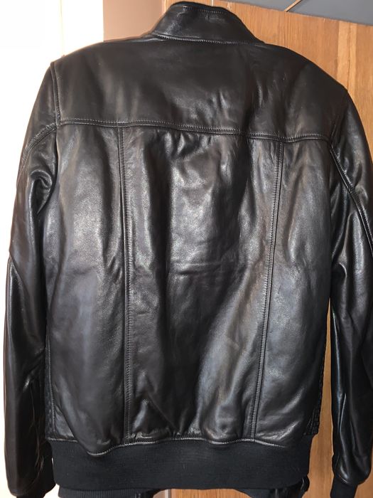 Geaca piele naturala Dolce & Gabbana  barbati