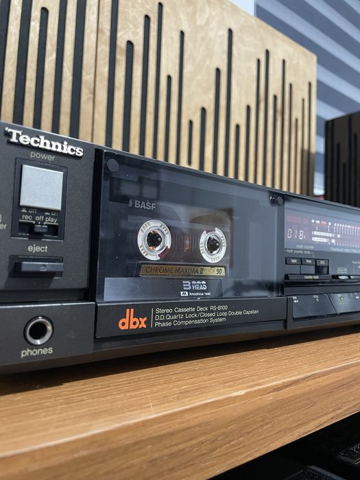 Deck technics rs-b100 DBX 3 capete dublu capstan