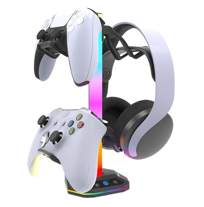 RGB подставка для Контроллеров и Наушников!