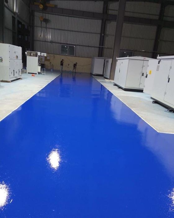 Эпоксидный наливной пол под ключ