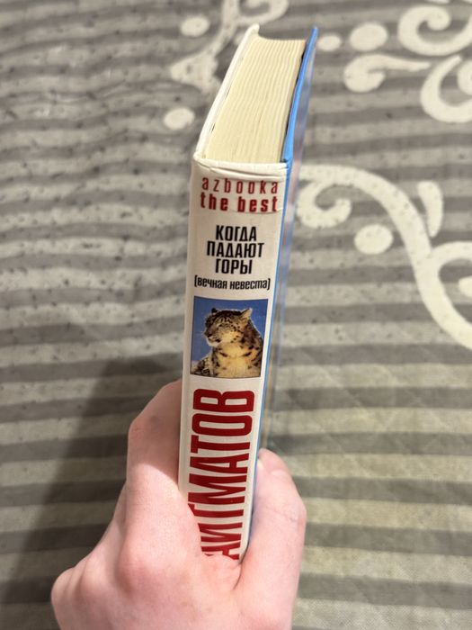 Книга «Когда падают горы». Чингиз Айтматов.