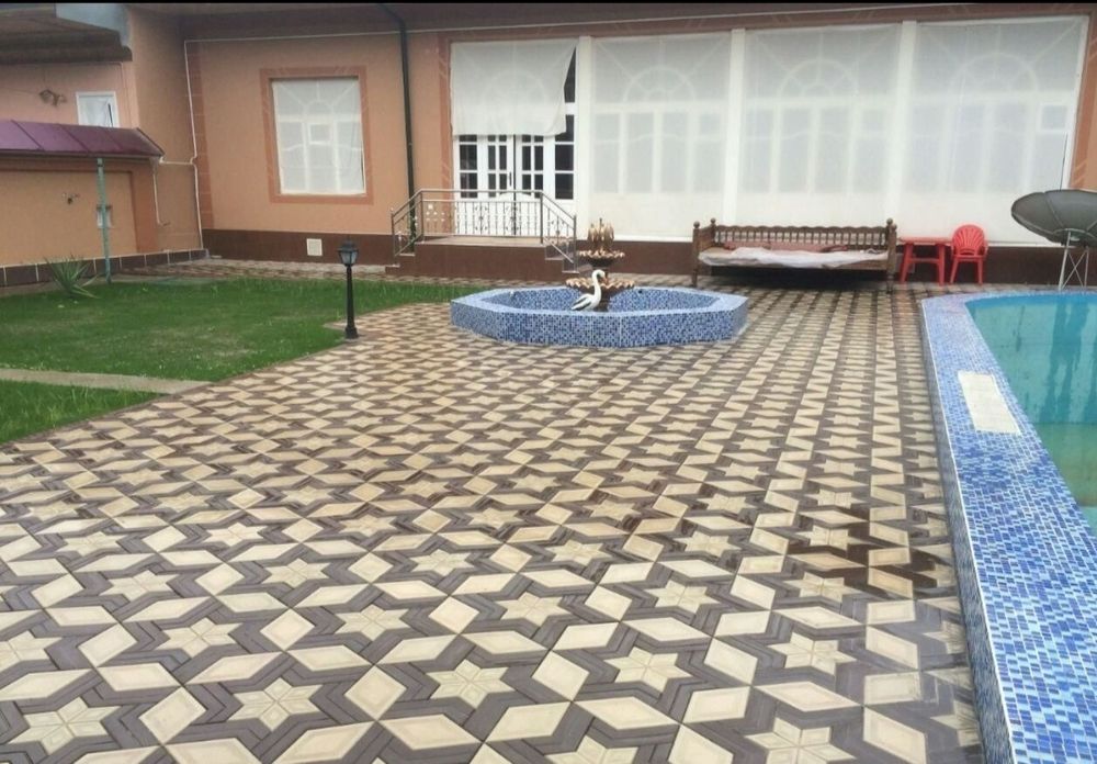 Тротуарная плитка брусчатка