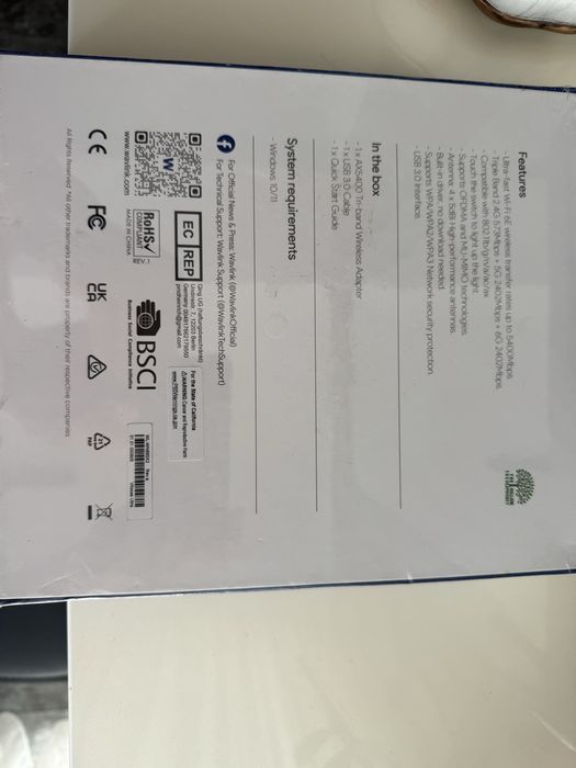 Wifi adaptor pentru PC (desktop)