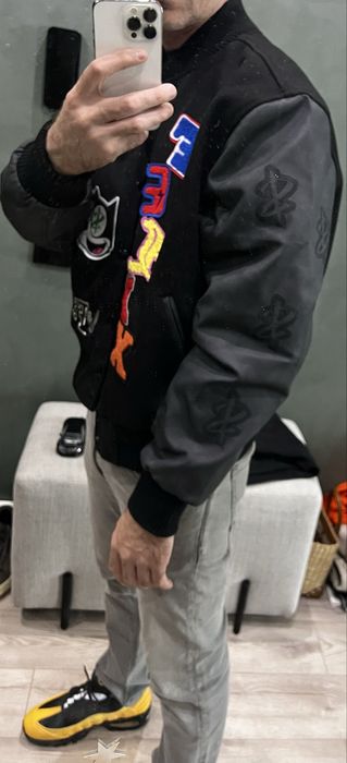 Бомбер Felix Cat Varsity Jacket