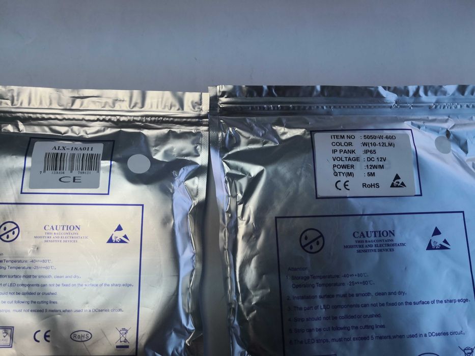 Banda led alb 5050 la 5 m