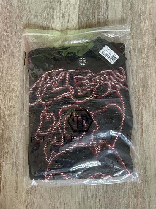 Philipp Plein Black Skull T-Shirt – Men’s Luxury Designer